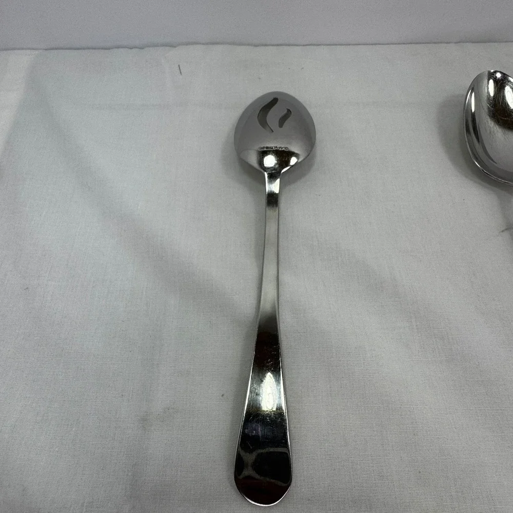 Oneida Crestwood Stainless Steel Flatware Set 18/10 Mirror Finish 7 Pieces